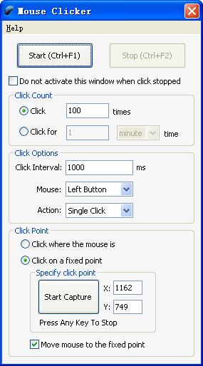 free auto mouse clicker 3.0